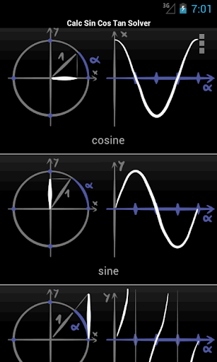 Calc Sin Cos Tan Solver Pro