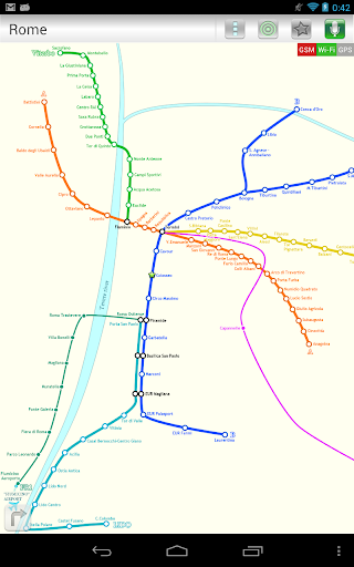 【免費旅遊App】Rome (Metro 24)-APP點子