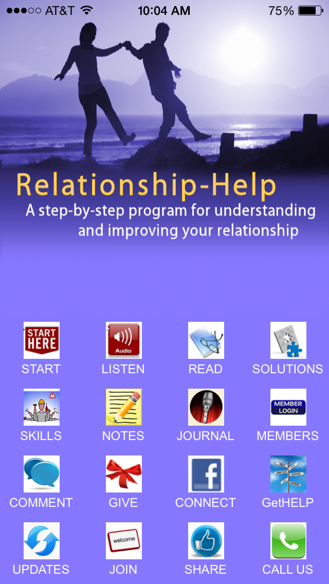 Android application Relationship Help APP screenshort