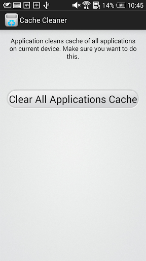 Cache Cleaner