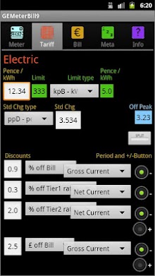 Gas/Electric Bill Checker