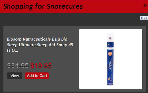 Shop for Snoring