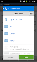 DIY SMS Export poster 3