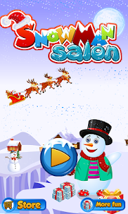 Snowman dress up Salon spa - screenshot thumbnail