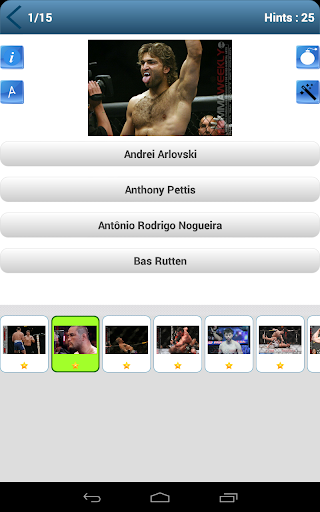 【免費益智App】UFC Quiz-APP點子