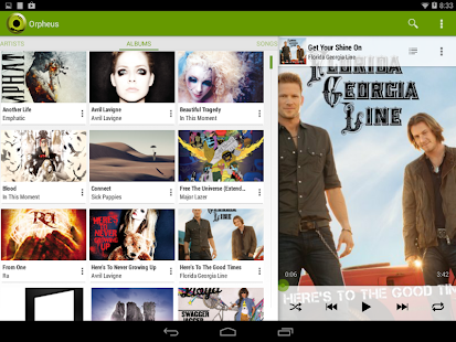 Orpheus Music Player - screenshot thumbnail