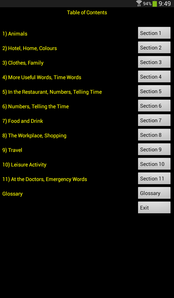 Android application Linkword Welsh Beginners screenshort