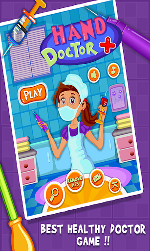Hand Doctor Clinic Kids Game