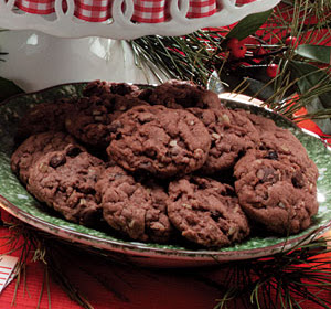 German Chocolate Cake Mix Cookies