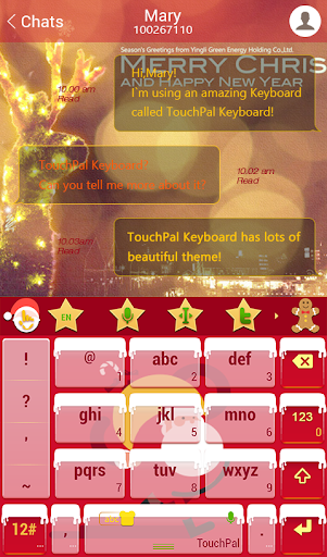 免費下載生活APP|TouchPal Christmas Snow Theme app開箱文|APP開箱王