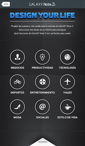 Experiencia GALAXY Note 3