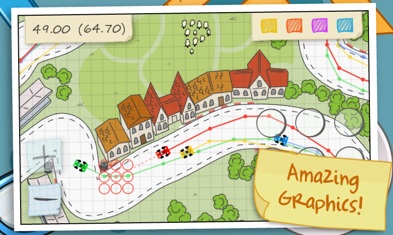 Car racing topic picture