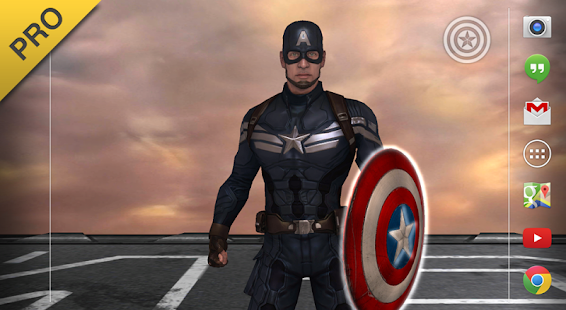 Captain America: TWS Live WP