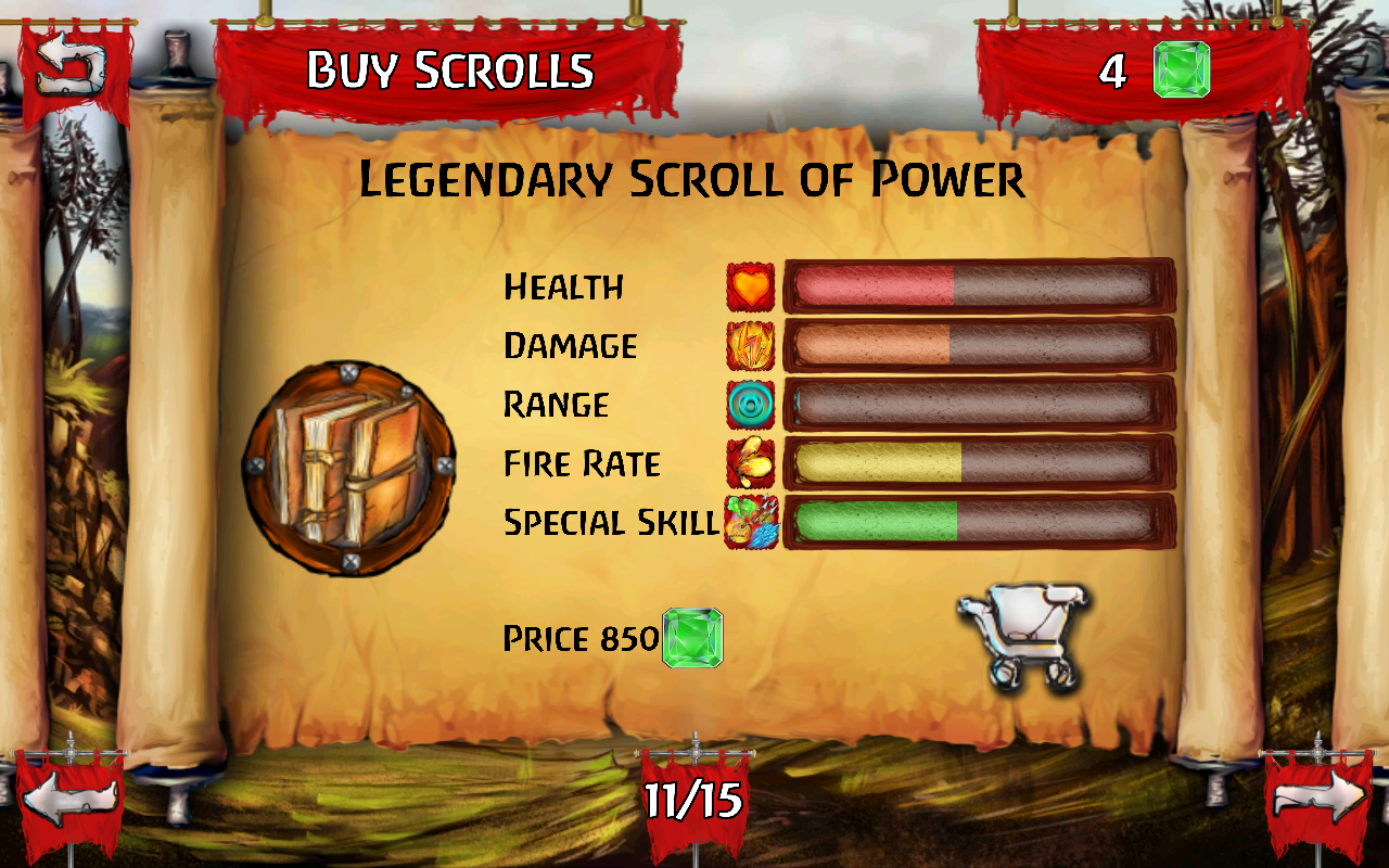 torres de defesa caos demônio - screenshot