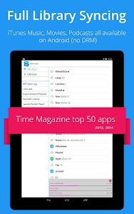 Screenshot iSyncr : iTunes for Android v5.7.0.4