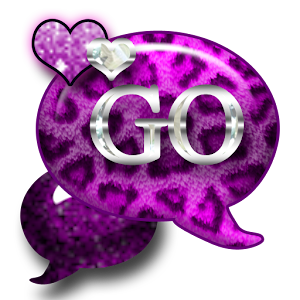 GO SMS THEME/DeepPrplCheetah.apk 1.1