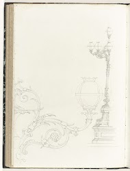 Straatlantaarn en detail