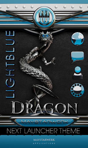 NEXT theme dragon lightblue