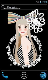 How to mod おしゃれでかわいい女の子ライブ壁紙２（時計）1日無料版 6.0 mod apk for laptop