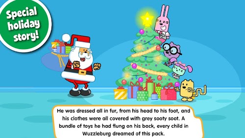 Android application Wubbzy Night Before Christmas screenshort
