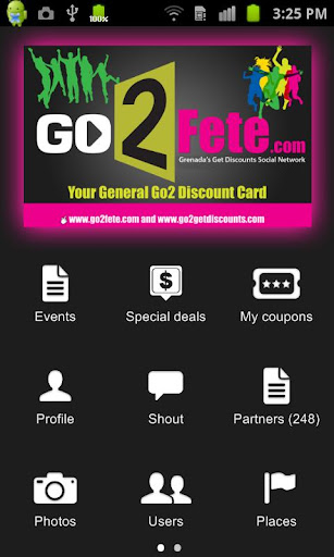 Go2fete.com Discount Card