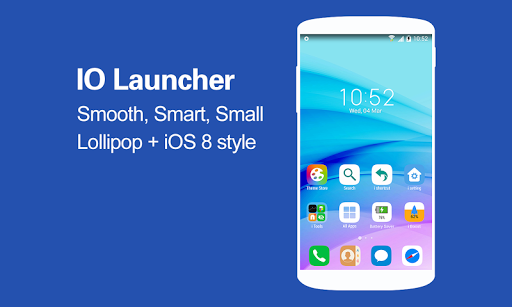 IO Launcher Lollipop + iOS 8