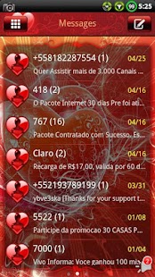 Lastest Valentines Day GO SMS Theme APK for PC
