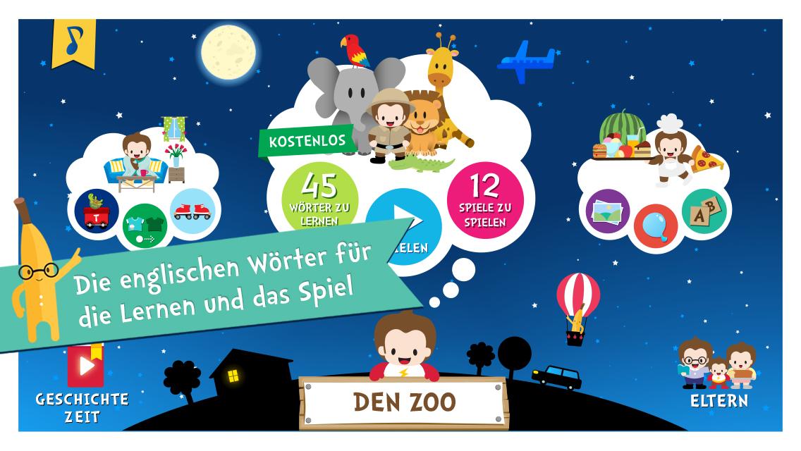 Android application Kidster English screenshort