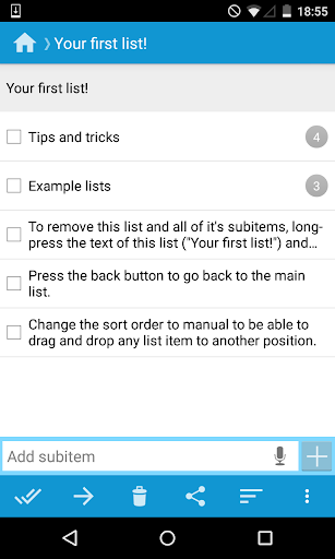 Listing it FREE - Checklist