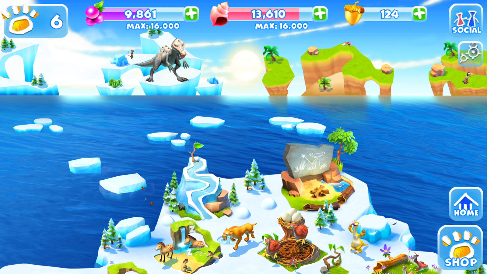 Ice Age Adventures - screenshot