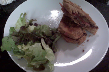 Grilled Manchego and Jamon Serrano with a Fig, Port, and Caramelized Onion Spread