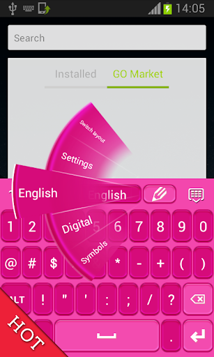 Pink Keyboard Personalization