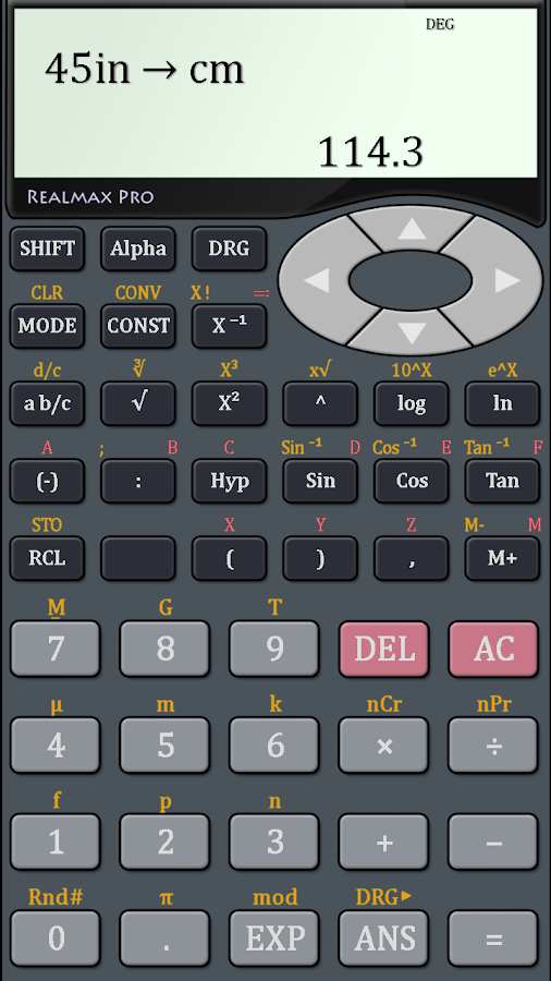 Scientific Calculator Pro Android Apps on Google Play