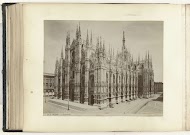 Exterieur van de kathedraal van Milaan