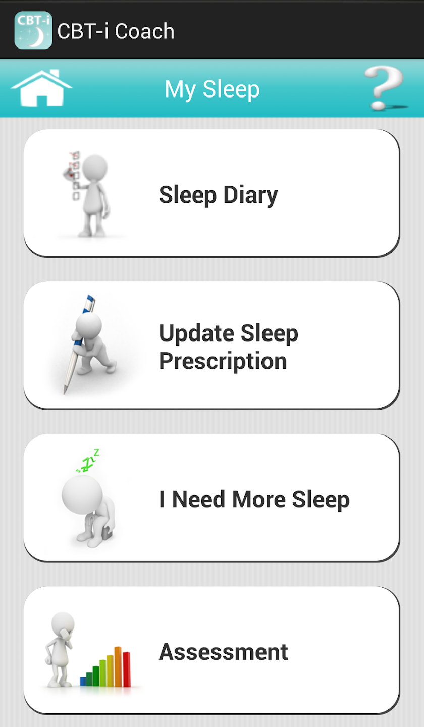 CBT-i Coach Screen 2