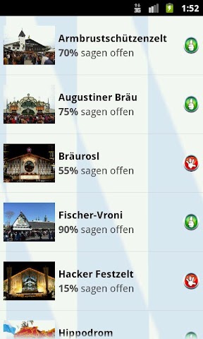 Screenshot 1 Oktoberfest München