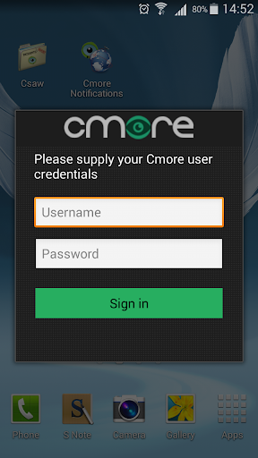 Cmore Adapter