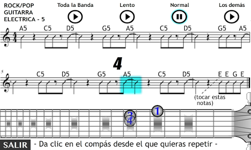 【免費音樂App】Tocar Guitarra Rock - Básico-APP點子