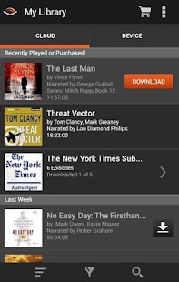 Audible for Android - screenshot thumbnail