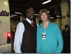 Shaq and Fesenko back in the day