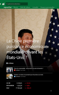  MSN Finance- Cours des actions – Vignette de la capture d'écran  