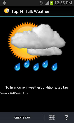 Tap-N-Talk Weather