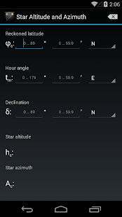 Free Download Star Altitude and Azimuth APK