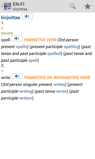 【免費書籍App】English<>Finnish Dictionary TR-APP點子