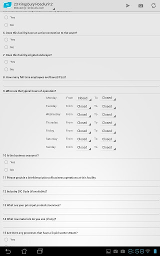 Industrial Waste Survey