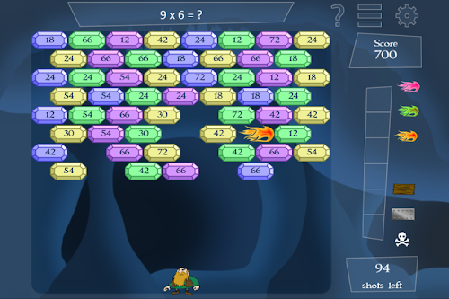 Android application Crystal Crash Maths screenshort
