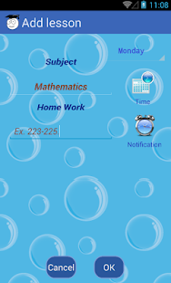 Free Diary of lessons! APK for PC