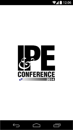 IPE Conference Awards