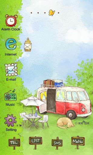 【免費娛樂App】CUKI Themes Go On A Happy Trip-APP點子