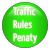 Traffic Rules Penalties mobile app icon
